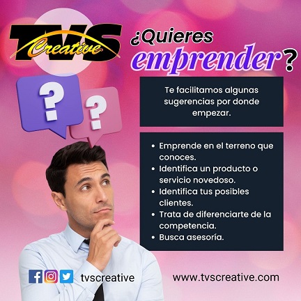 ¿Quiéres emprender?