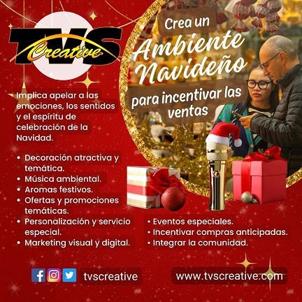 Crear ambiente navideño